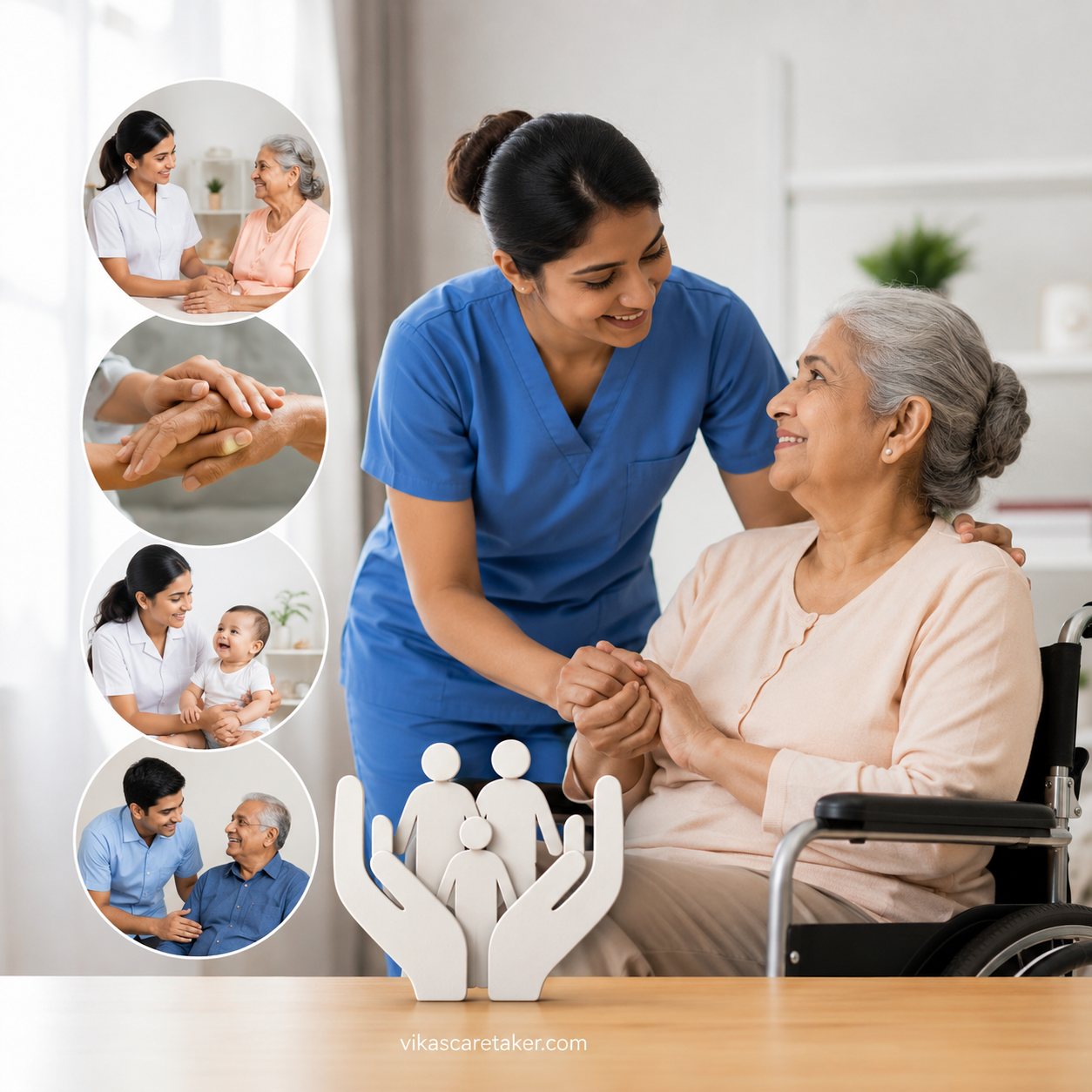 vikas care taker about image